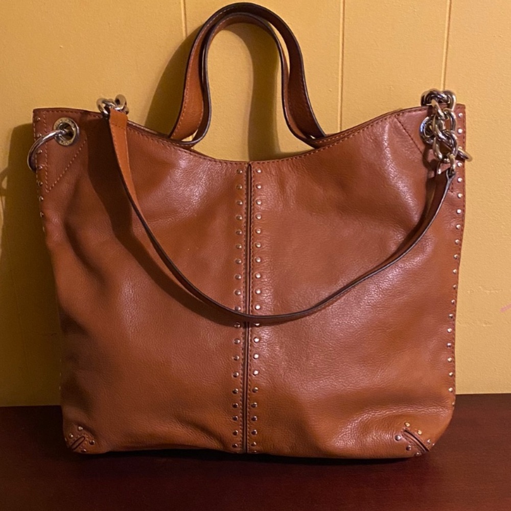 Michael Kors leather handbag
